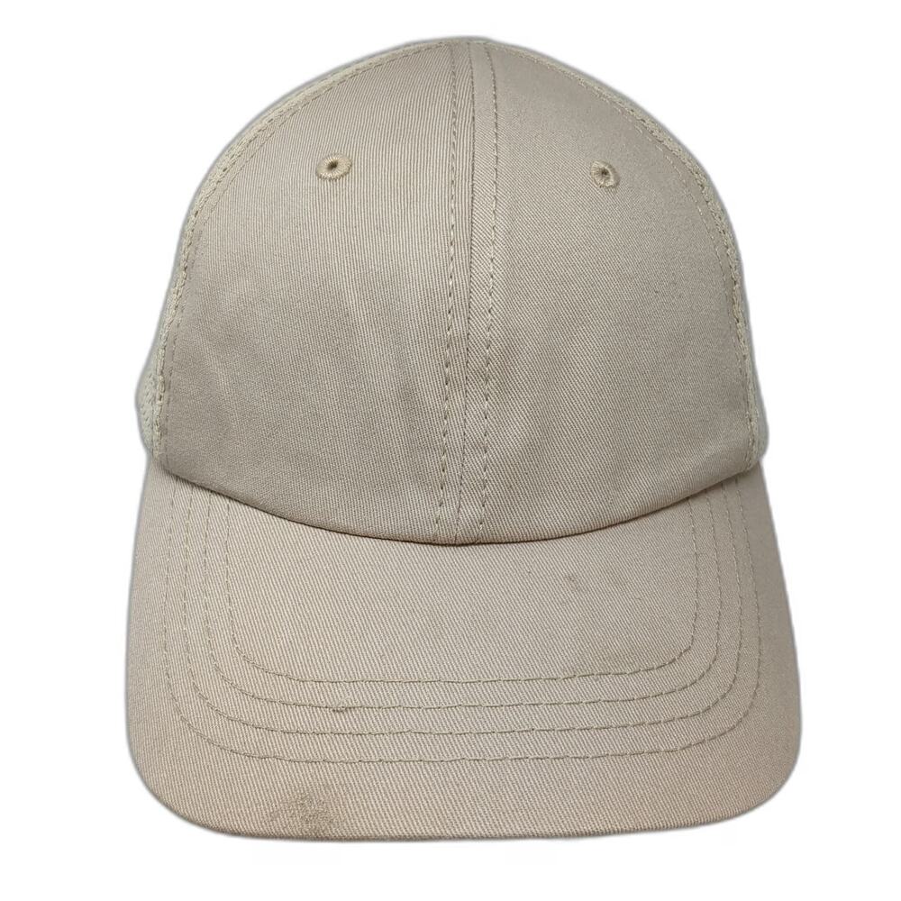 Rothco Baseball Cap Beige One Size Mesh Back Strapback Hat Blank Plain Tactical